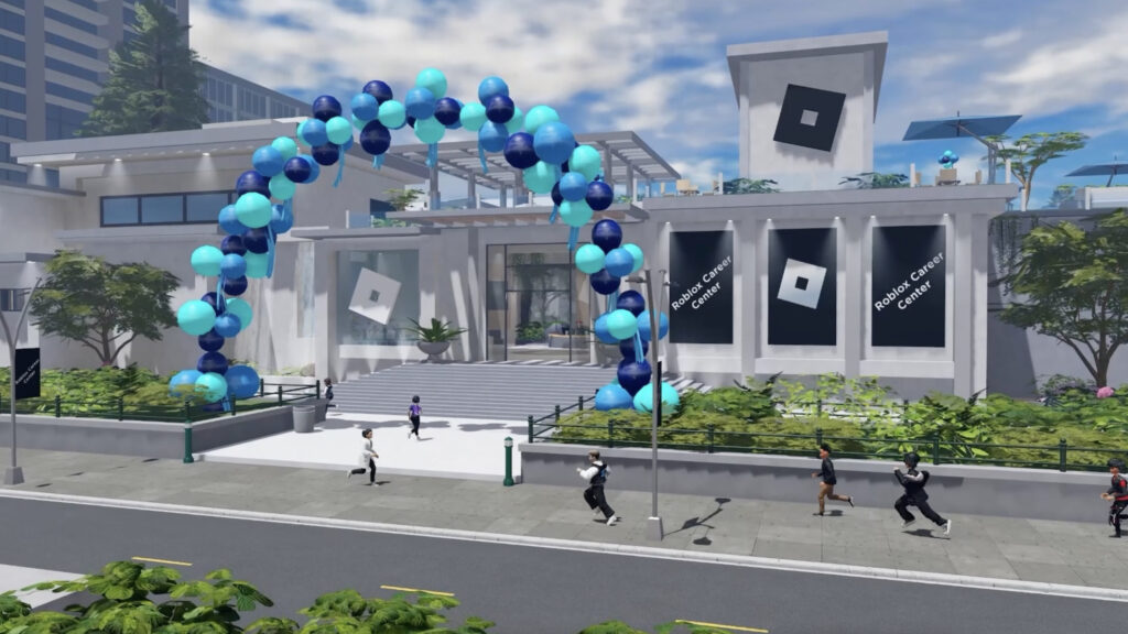 Entrance to the Roblox Career Center