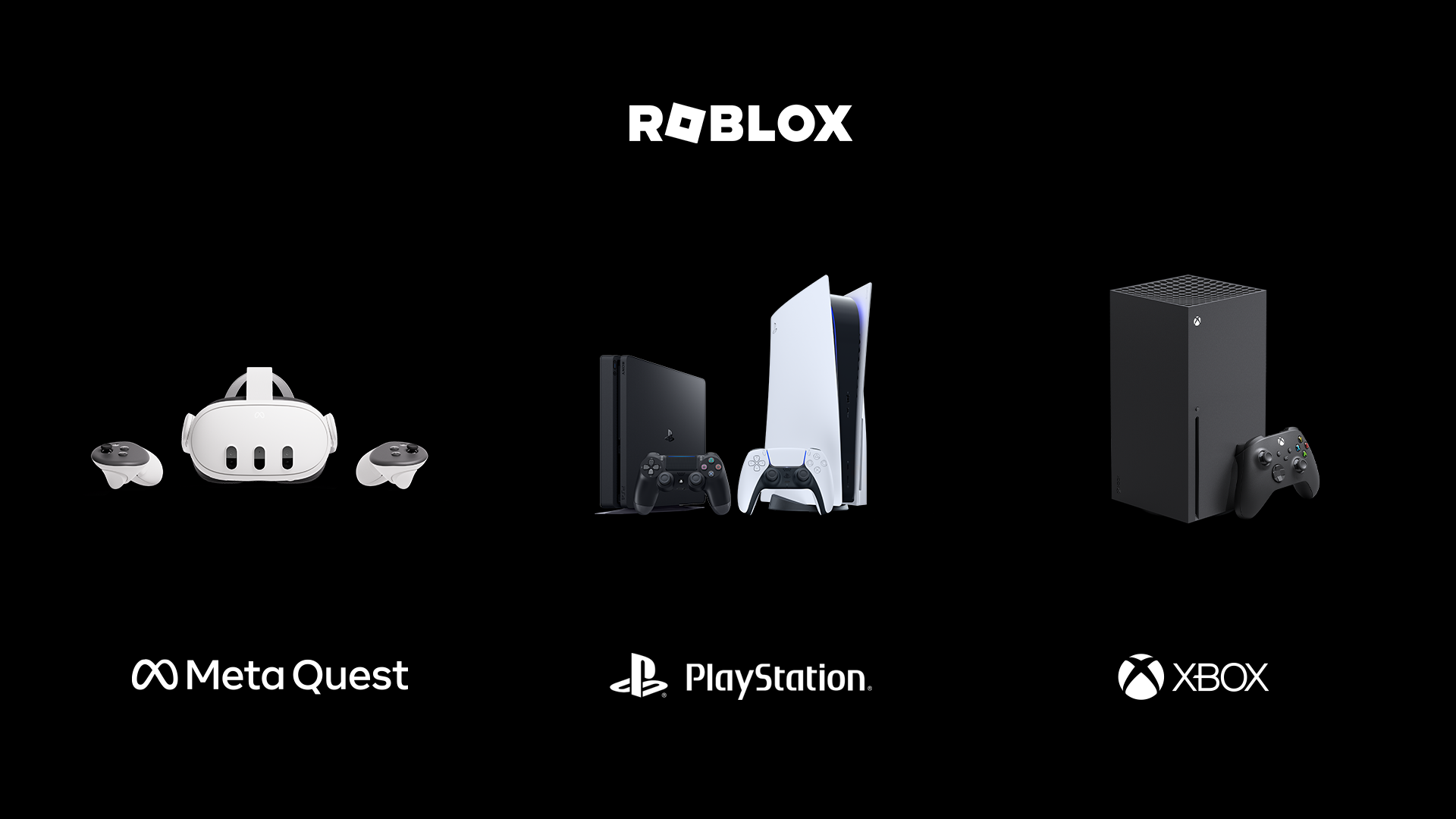 Playstation、Meta、 Xbox