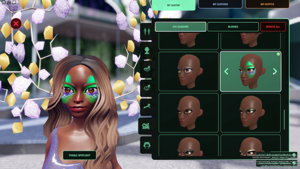 Roblox recebe coleção de maquiagem virtual para avatares