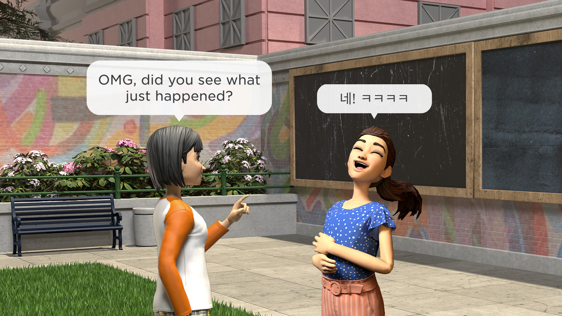 Imagine discovering that your new Roblox friend, a person you've been chatting and joking with in a new experience, is actually in Korea - and has been typing in Korean the entire time, while you've been typing in English, without either of you noticing. Thanks to our new real-time AI chat translations, we've made possible ...